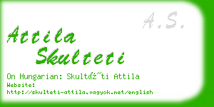 attila skulteti business card